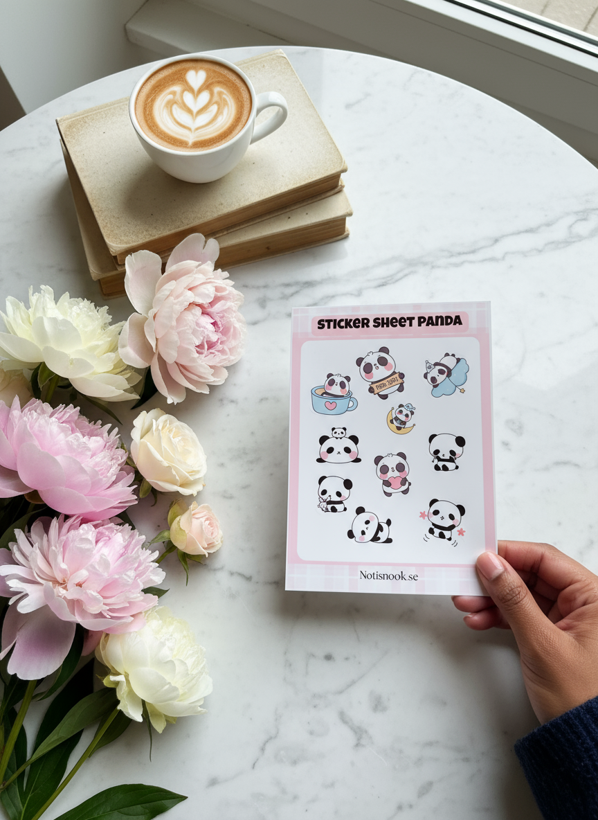 Sticker Sheet – Panda Collecti