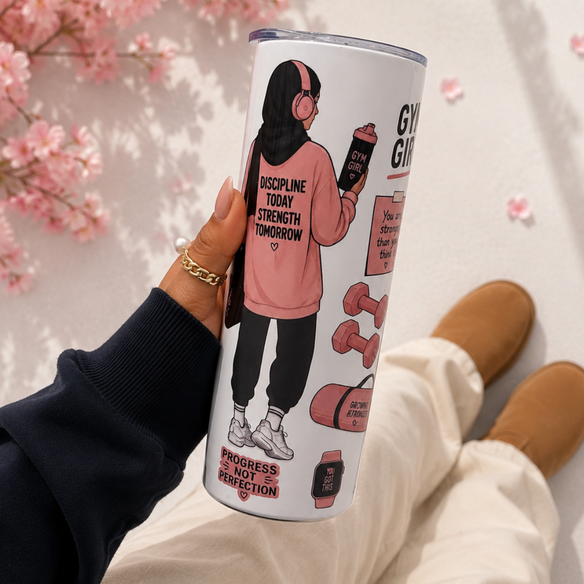 Gym Girl Tumbler