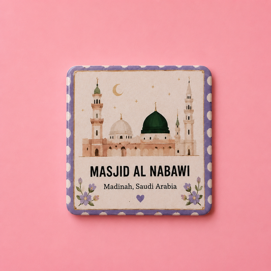 Kylskåpsmagnet – Masjid Al Nabawi, Madinah