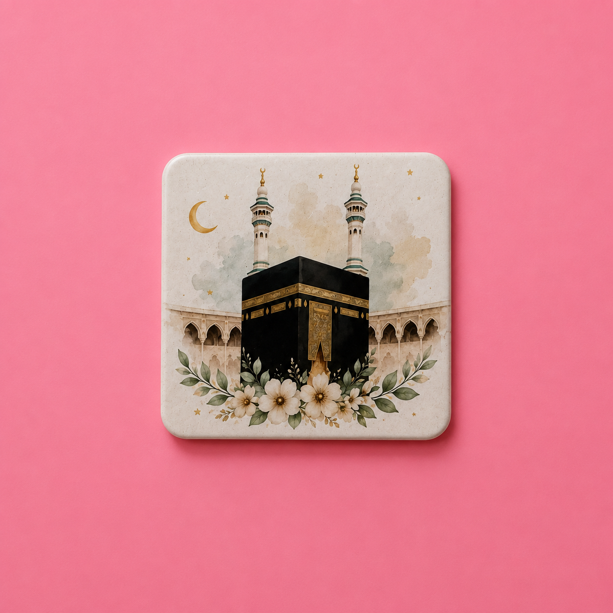 Kylskåpsmagnet – Kaba, Mecka