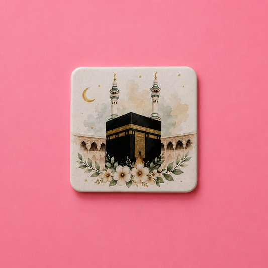 Kylskåpsmagnet – Kaba, Mecka