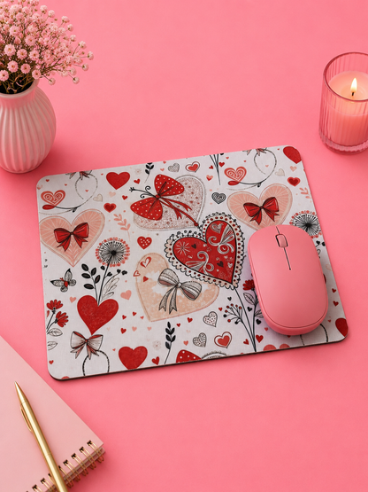 Love Hearts – Musmatta med Hjärtmotiv