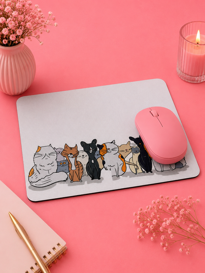 Cat Gang – Musmatta med Kattmotiv