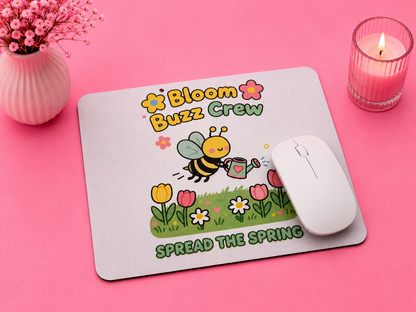 Bloom Buzz Crew – Musmatta med Bi och Blommor