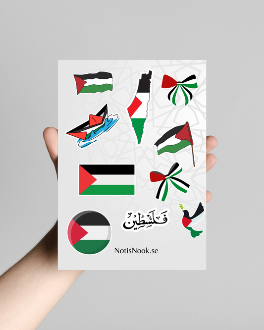 Palestina Sticker Sheet