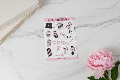 Girl Boss Planner Vibes – stickersheet