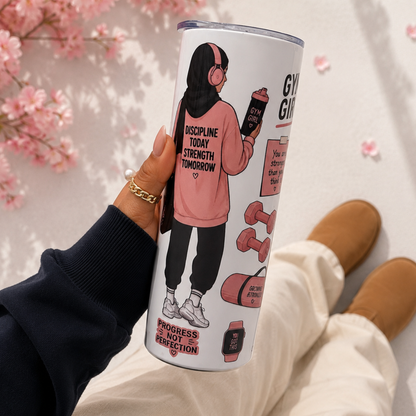 Gym Girl Tumbler